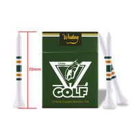Golf Tee Set with Cigarette Case Design, 10-Pack