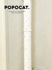 Polka Dot Pipe Decorative Stickers for Kitchen and Bathroom Drain Pipes, Splash-Proof Wall Decals