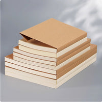 A5/B5/B6 Sketchbook with Kraft or Wood-Free Paper, Glued Binding, 80 Sheets