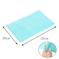 Translucent EVA Refrigerator Liner, Moisture-proof Oil-proof Cabinet Mat, Non-slip Furniture Pad for Dining Tables