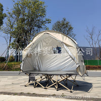 2-in-1 Off-Ground Tent, Cot Tent, Single Person Backpacking Camping Tent (Bed Not Included)