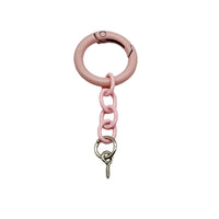 Candy Color Spring Ring Chain Set with Painted Spring Clasp for DIY Crafts & Bag Charms