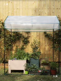 Outdoor Garden Greenhouse Plant Warm House Windproof Rainproof Insulation Cover for Home Yard Sunroom Horticulture