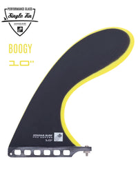 10-inch Single Fin for Surfboard, Fiberglass Retro Style