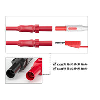 Multimeter Test Leads Kit with Replaceable Probes for Automotive Diagnostics