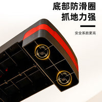 Aerobic Stepper Platform for Fitness and Exercise, Adjustable Workout Step Bench for Home Gym