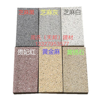 Permeable Stone-Look PC Pavers for Sidewalks and Plazas, Sesame Grey Flamed Finish Concrete Sintered Brick