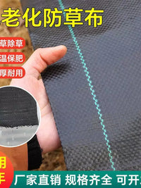 Heavy-Duty Weed Barrier Fabric for Orchards and Gardens, Permeable and Moisture-Retaining Ground Cover
