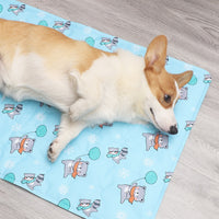 Pet Cooling Gel Mat for Dogs and Cats, Self-Cooling Pad for Summer Relief, Easy to Clean