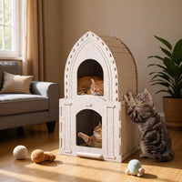 Felt Cat Cave House Outdoor Shelter for All Seasons