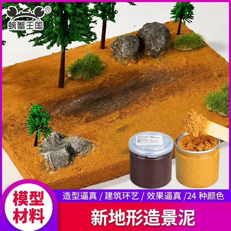 Diorama Terrain Modeling Clay for Military and Architectural Sandtables