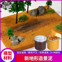 Diorama Terrain Modeling Clay for Military and Architectural Sandtables