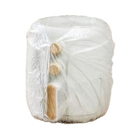 Disposable Air Fryer Dust Covers with Elastic Band, Transparent Kitchen Appliance Protector