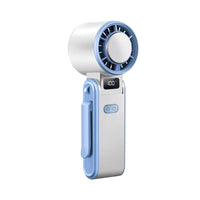 Portable Handheld Cooling Fan with Semiconductor Refrigeration, Foldable and Wearable for Neck or Waist