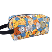 Cute Cartoon Portable Travel Toiletry Bag Large Capacity Wash Bag Cosmetic Organizer Pouch with Handle