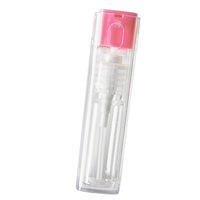 Portable Transparent Spray Bottle for Travel and Disinfection, Fine Mist Atomizer