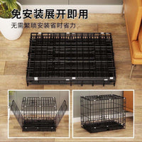 Foldable Pigeon Breeding Cage with Divider and Tray for Home Use
