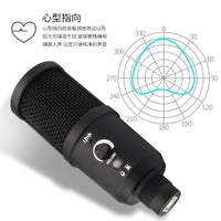 Bluetooth USB Wired Condenser Microphone for Live Streaming, Gaming, Karaoke, and Recording