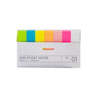 Kingjet Japanese Style Morandi/Fluorescent Index Sticky Notes Set for Reading and Marking