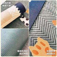 Diatomaceous Earth Bath Mat Super Absorbent Non-Slip Cartoon Irregular Shower Floor Mat