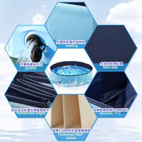 Foldable PVC Pet Swimming Pool & Bath Tub for Dogs and Cats