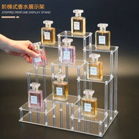 Acrylic Multi-Layer Display Stand for Figures, Perfumes, Jewelry, and Cosmetics