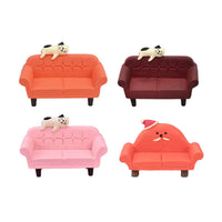 Zakka Japanese Style Miniature Cat Sofa Figurine Ornament