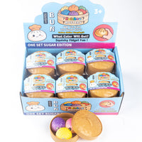Simulation Steamed Bun Expression Cartoon Pinch Toy Stress Relief Slow Rebound for Kids