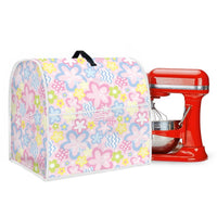 Dustproof Stand Mixer Cover with Floral Print for Kitchen Appliances