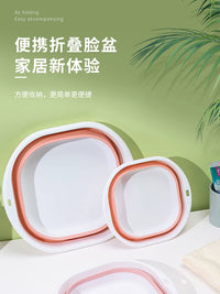 Foldable Wash Basin Portable Plastic Basin for Home Dorm Travel