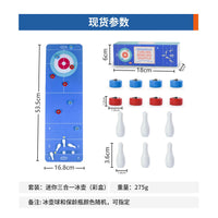 Mini Tabletop Curling Shuffleboard Bowling Game Mat