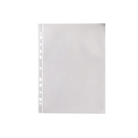 A4 Matte Fine Sand Single Pocket Card Album Pages Document Storage Bag Poster Student Test Paper Waterproof Loose-leaf Bag