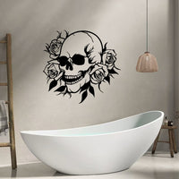 Halloween Skull Metal Wall Art Decor
