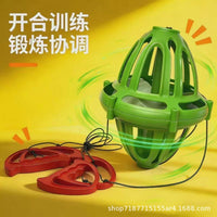 Kids' Interactive Pull-String Sensory Training Ball Toy for Outdoor Play and Exercise