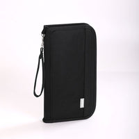 RFID Blocking Passport Holder Travel Wallet with Card Slots