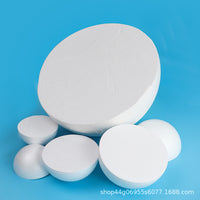 Polystyrene Foam Half-Sphere for DIY Crafts and Art Projects