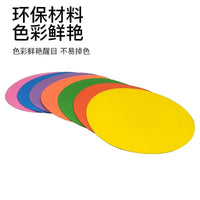 Flat Disc Cones for Soccer Training, Agility Drills, and Field Marking