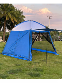 Outdoor Canopy Side Wall Windproof Sunshade Reflective Projection Cloth
