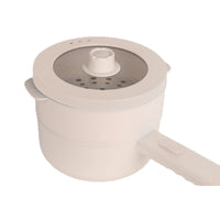 Portable 12V/24V Car Electric Cooking Pot Non-stick Mini Multi-functional Travel Cooker for Steaming Frying Stir-frying