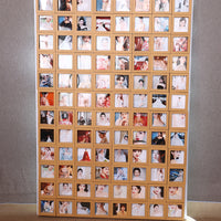 Magnetic Pegboard Photo Frame for Refrigerator - DIY House-Shaped Puzzle Picture Frame