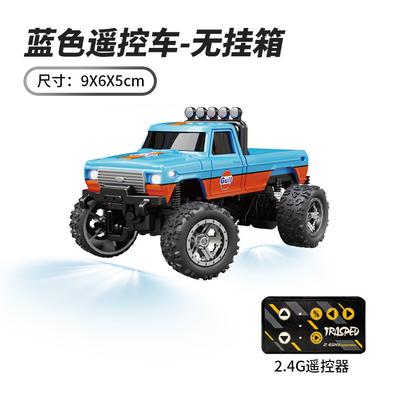 1:64 Mini Alloy Remote Control Off-Road Vehicle 2.4G 4WD Kids Toy Model