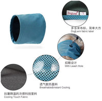 Pet Cooling Scarf for Dogs, Breathable Summer Ice Bandana for Heat Relief