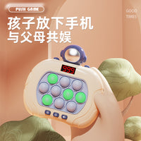 Whack-A-Mole Game Machine with LCD Screen, Stress Relief and Focus Training Toy