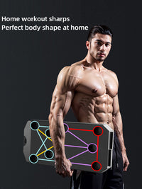 Multi-functional Push-up Board Training System for Chest and Abdominal Muscle Workout