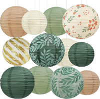 15-Piece Paper Lantern Party Decoration Set
