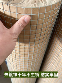 Hot-Dip Galvanized Welded Wire Mesh Fence for Poultry and Garden Enclosures, Rodent Protection
