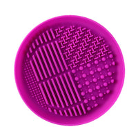 Silicone Makeup Brush Cleaning Mat with Suction Cups