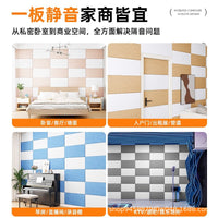 Soundproof Panels for Walls, Self-Adhesive Acoustic Foam Panels, Noise Reduction Wall Stickers for Home, Studio, Office