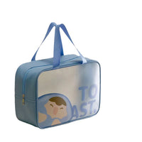 Portable Waterproof Travel Toiletry Bag for Women, Clear Cosmetic Organizer for Gym, Swimming, and Shower
