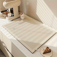 Absorbent Non-Slip Coffee Maker Drip Mat for Kitchen Counter and Bar